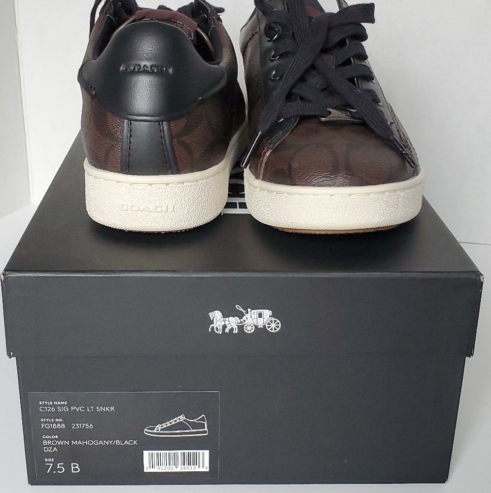 Coach leather shoes women sz 7.5